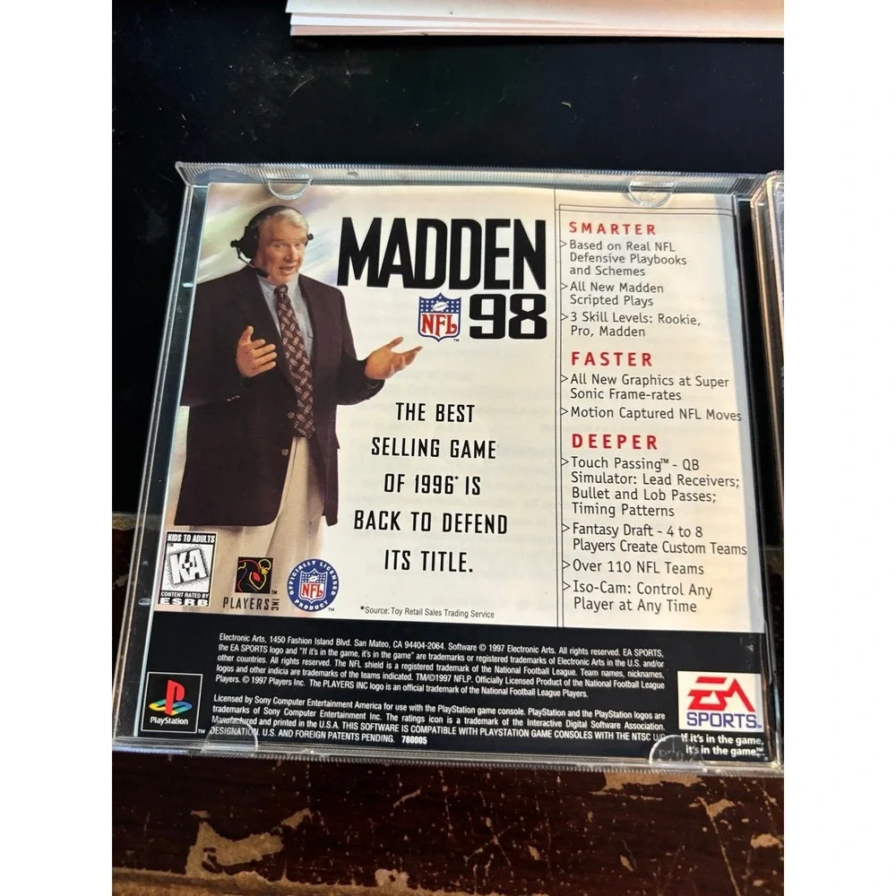 Sony football ncaa ps1